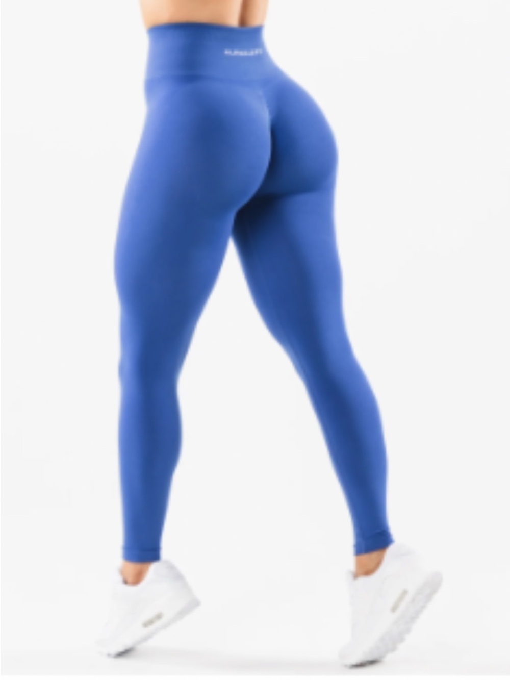Alphalete Amplify Seamless High-Waisted Leggings in Sapphire